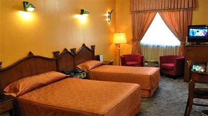اتاق سه تخته هتل پرسپولیس شیراز